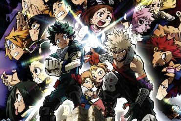 my hero academia heroes rising poster