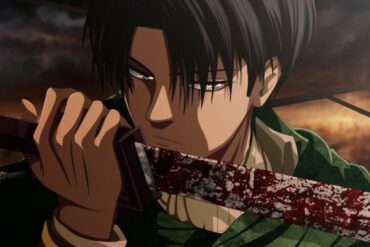 gambar karakter levi ackermann dari anime attack on titan