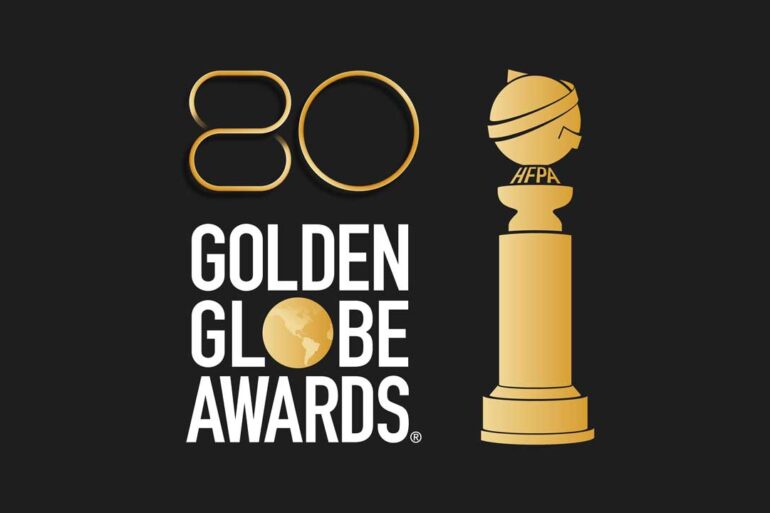 gambar logo golden globes 2023