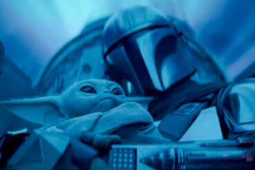 gambar Din Djarin dan Grogu di trailer the mandalorian season 3