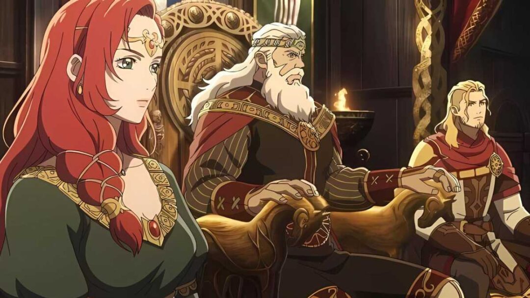 gambar adegan film anime lord of the rings the war of the rohirrim