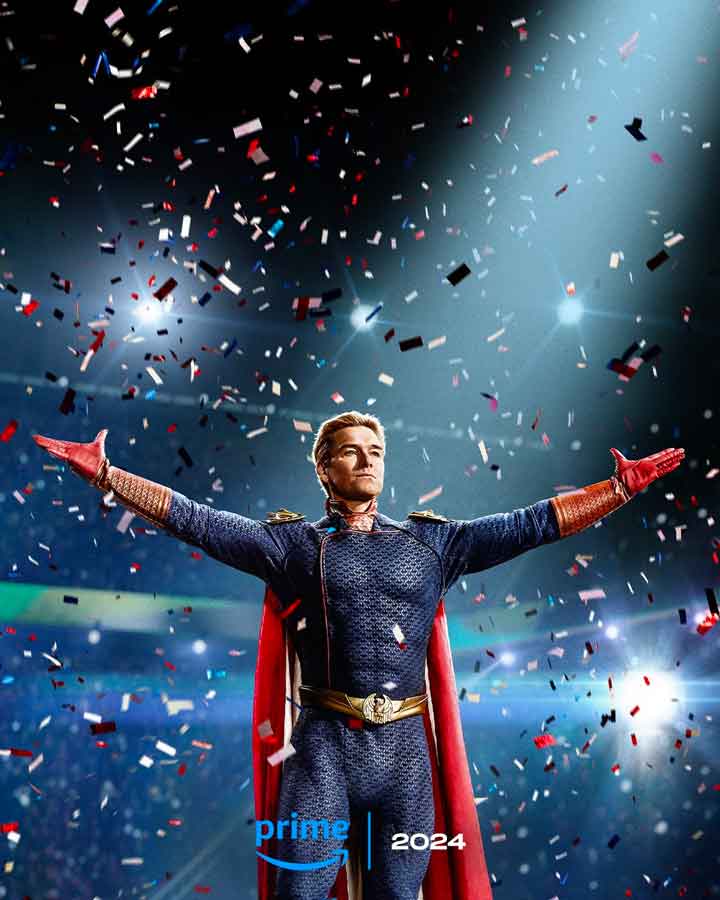 gambar homelander, poster serial the boys season 4