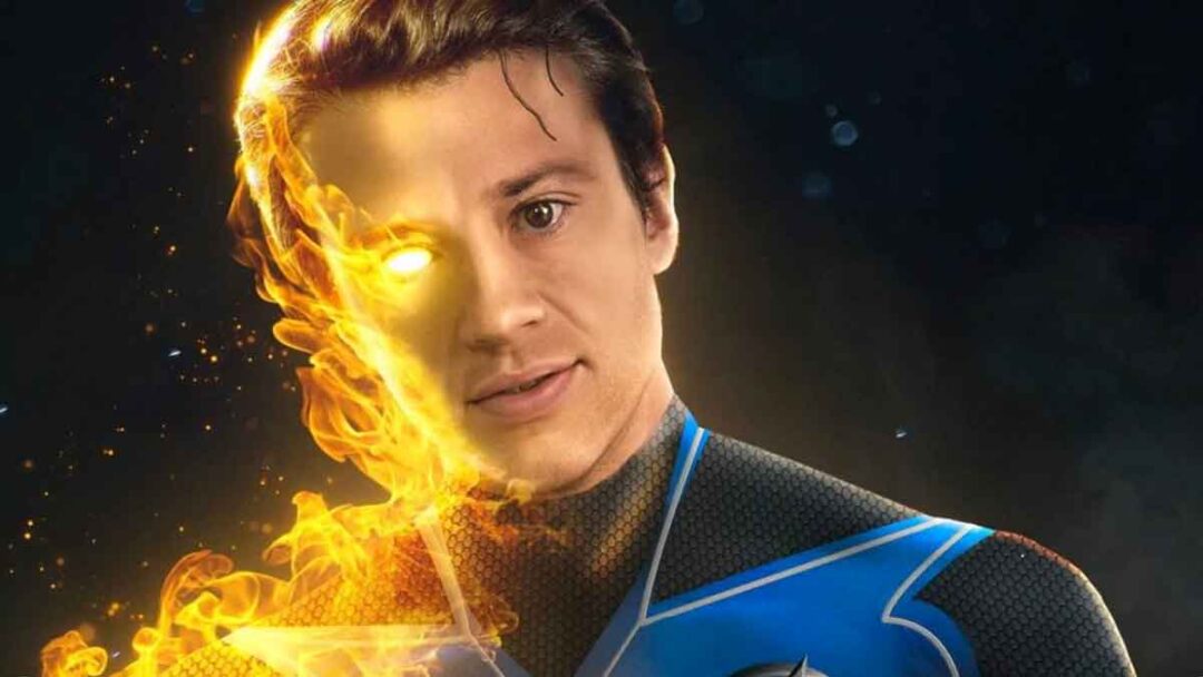 Johnny Storm sebagai johnny storm di film fantastic four