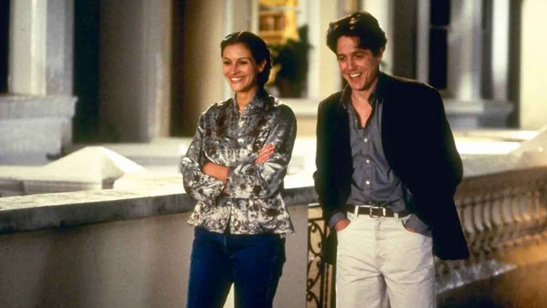 julia roberts dan hugh grant di film notting hill
