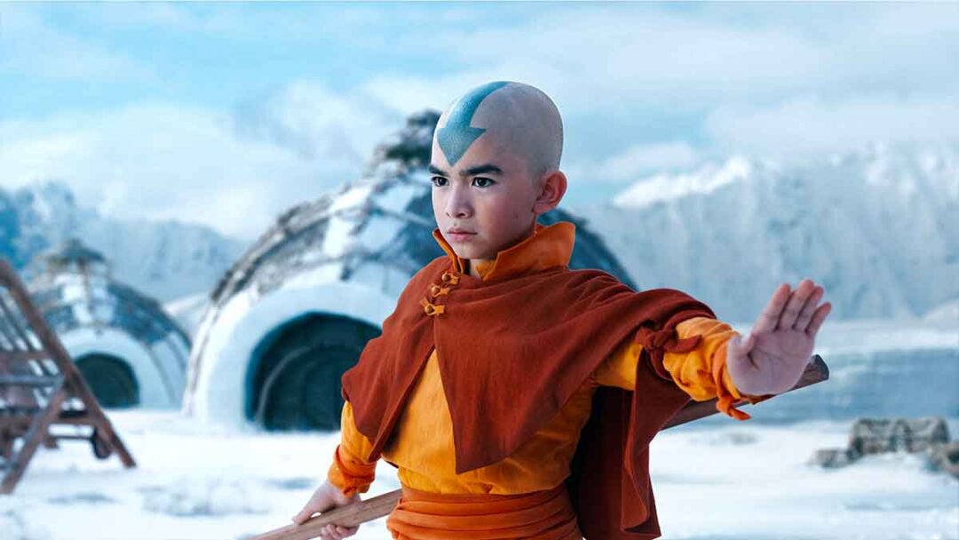 karakter aang di serial avatar the last airbender di netflix
