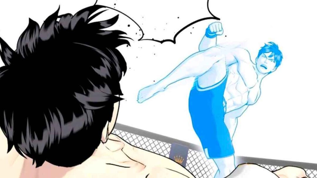 simulasi pertarungan cha mugyeol di webtoon the strongest outcast