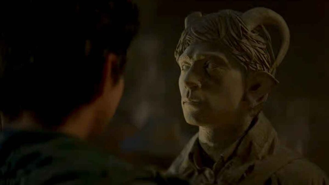 gambar grover menemukan paman ferdinand di serial percy jackson episode 3