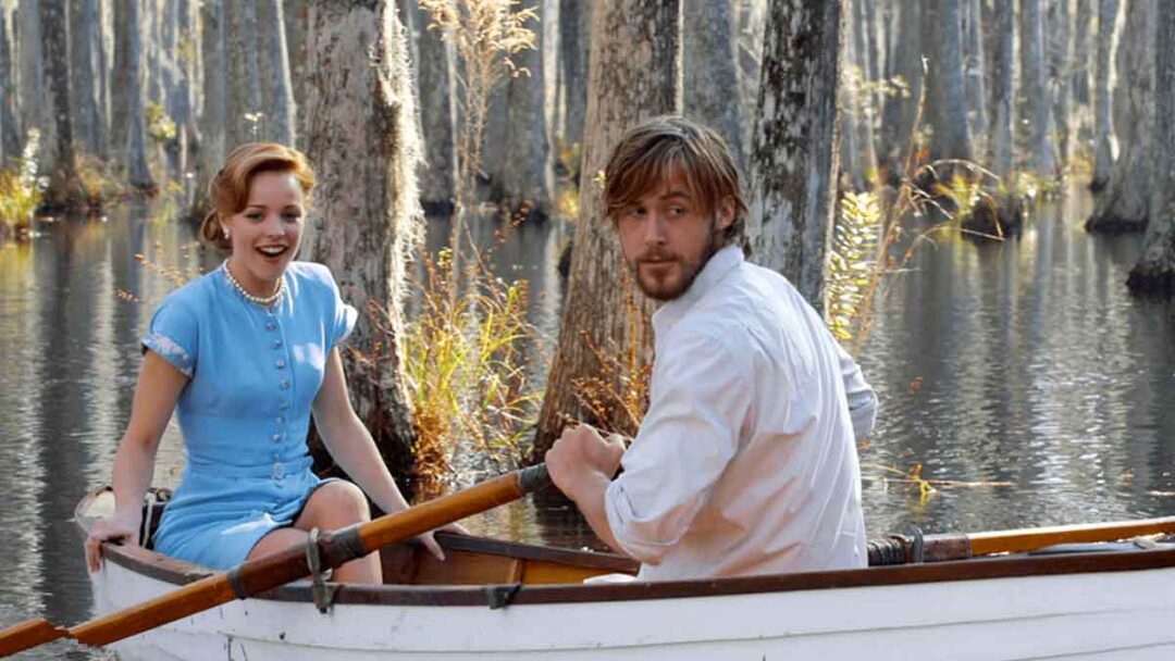 gambar rachel mcadams dan ryan gosling di film the notebook