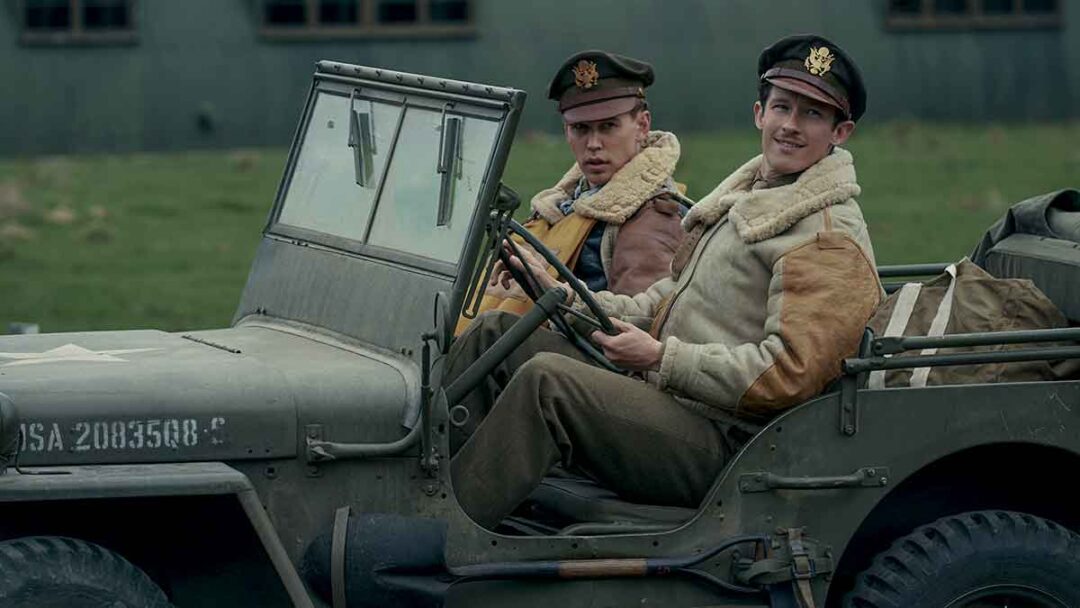 gambar austin butler dan callum turner di serial masters of the air