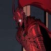 gambar blod red commander igris di komik solo leveling