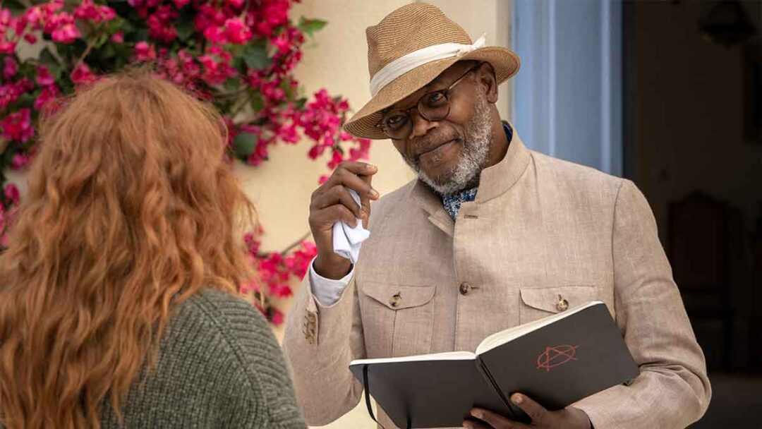 foto bryce dallas howard dan samuel l jackson di film argylle
