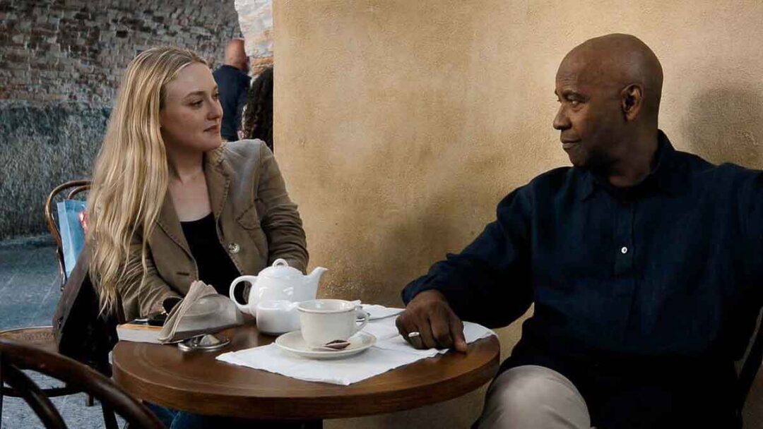 foto dakota fanning dan denzel washington di the equalizer 3