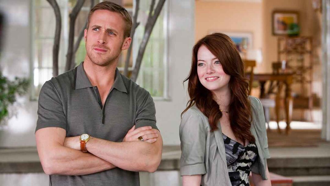 foto ryan gosling dan emma stone di film crazy stupid love