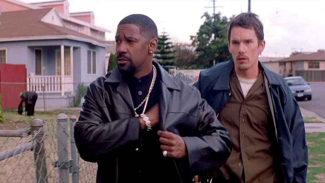 foto denzel washington dan ethan hawke di film training day