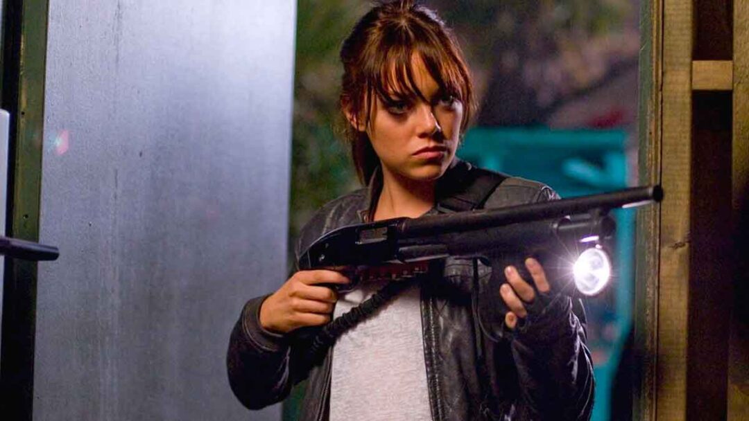 foto emma stone di film zombieland