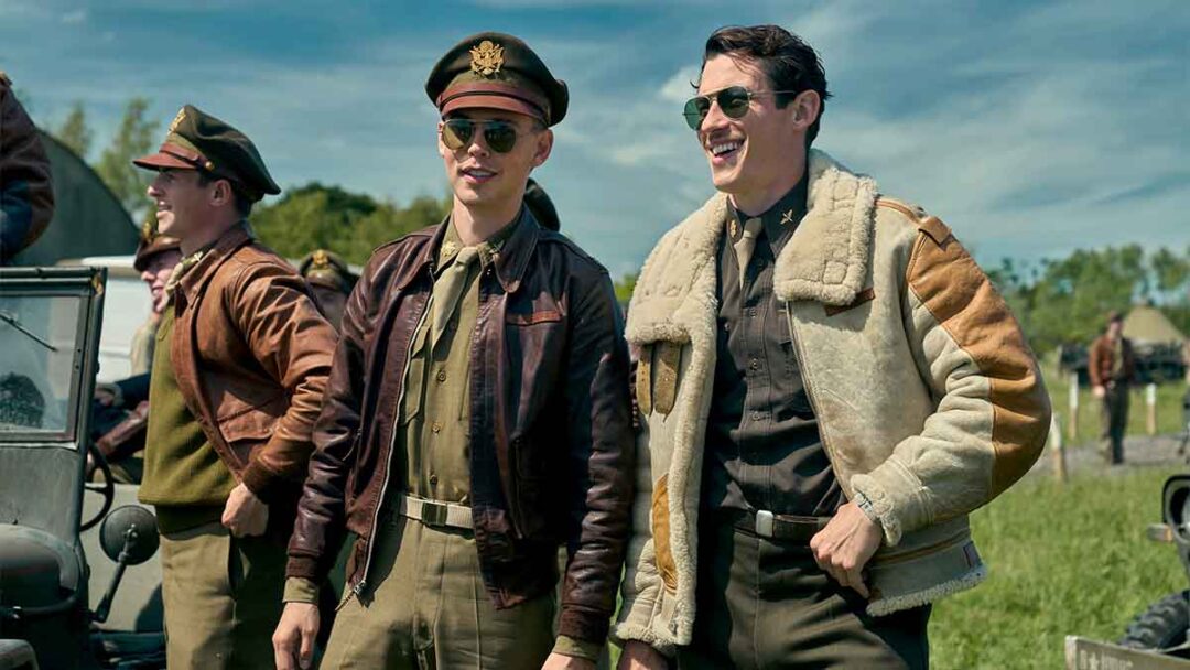 foto austin butler dan callum turner di serial masters of the air