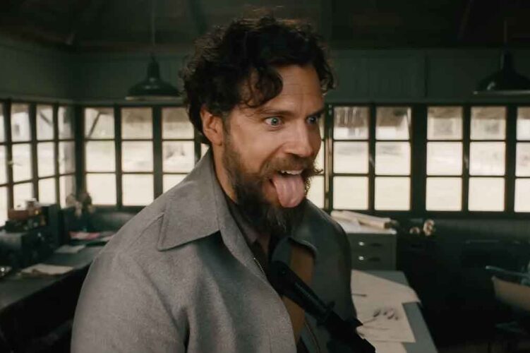 gambar henry cavill di film The Ministry Of Ungentlemanly Warfare