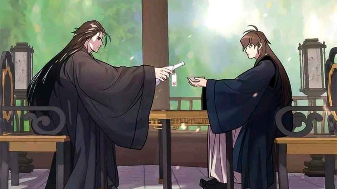 gambar iblis agung dan seoryang di manhwa Chronicles of the Demon Faction