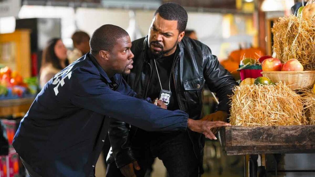 gambar kevin hart dan ice cube di film ride along