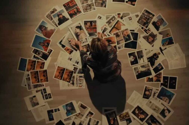 gambar pola spiral dari foto di true detective: night country
