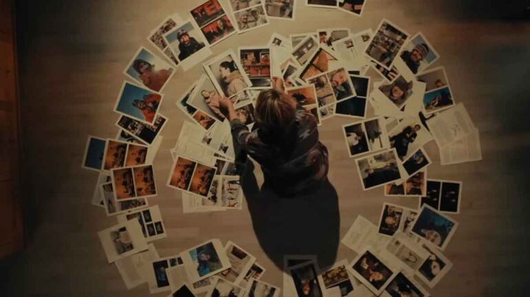 gambar pola spiral dari foto di true detective: night country