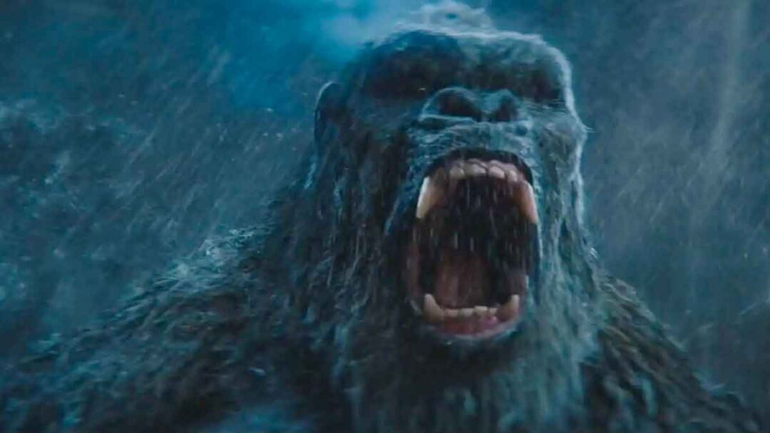 gambar titan menyerupai kong di serial monarch legacy of monsters