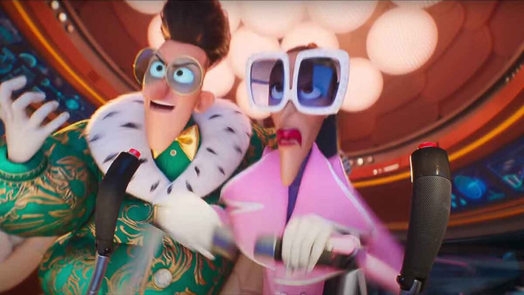 gambar tokoh maxime le mal dan valentina di film despicable me 4