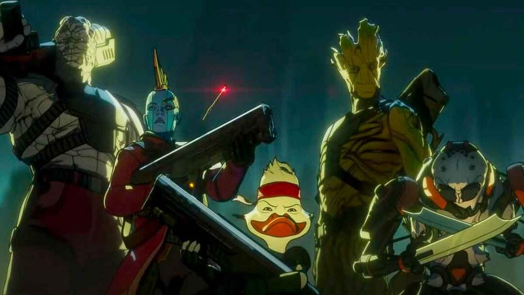 gambar korg, nebula, hoawrd the duck, groot, miek