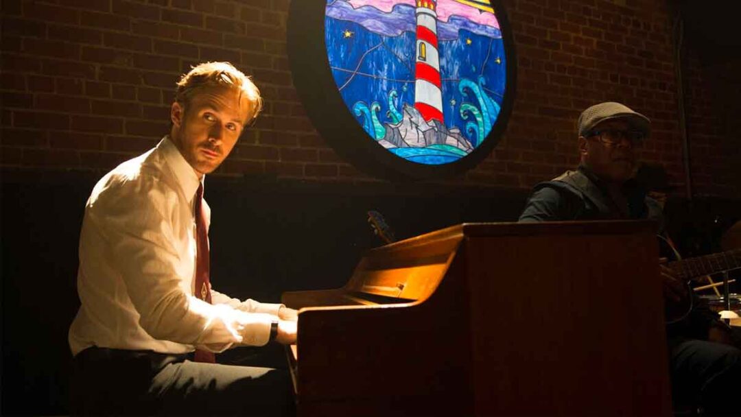 gambar ryan gosling di film la la land