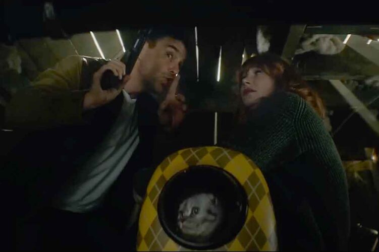 foto sam rockwell dan bryce dallas howard di film argylle