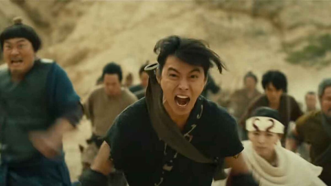 gambar Shin dan unit hishin di film kingdom 3