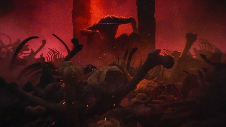 gambar dari trailer Godzilla x Kong The New Empire