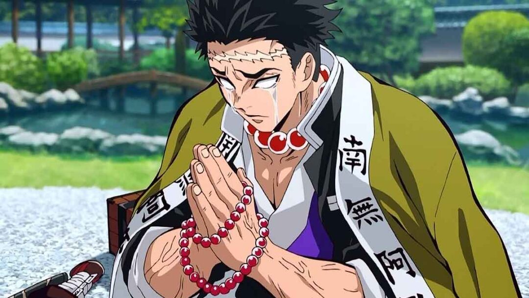 Gyomei Himejima, salah satu karakter kimetsu no yaiba