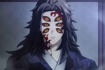 gambar karakter kokushibo, iblis upper moon 1 dari seri kimetsu no yaiba