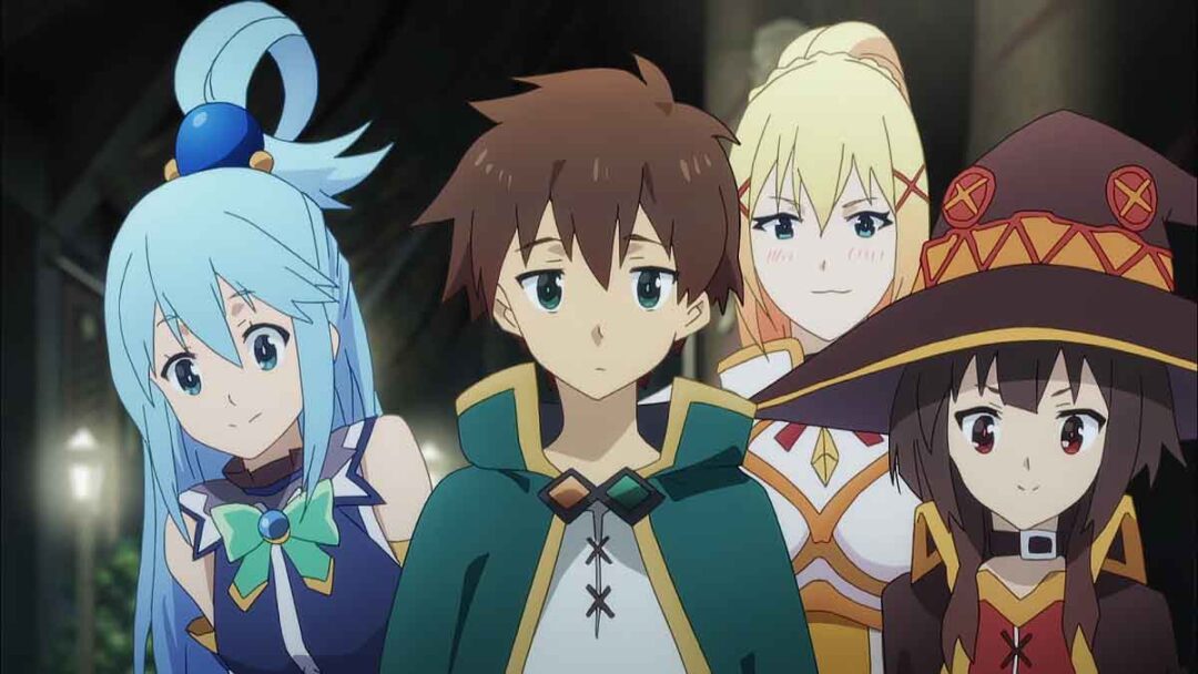 anime iseekai Konosuba: God's Blessing on This Wonderful World!