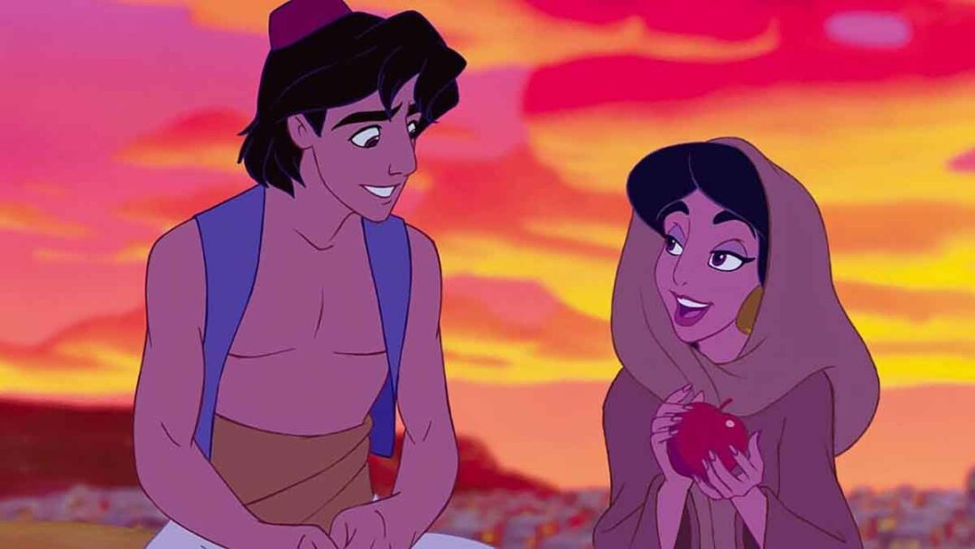 adegan di film disney princess terbaik, Aladdin