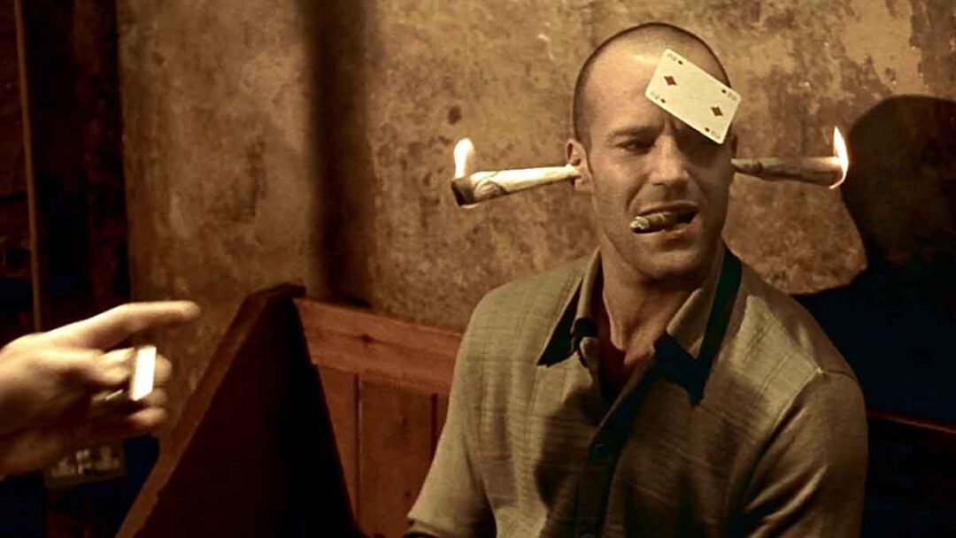 jason statham di film Lock, Stock and Two Smoking Barrels