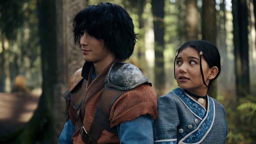 jet dan katara di avatar live action netflix
