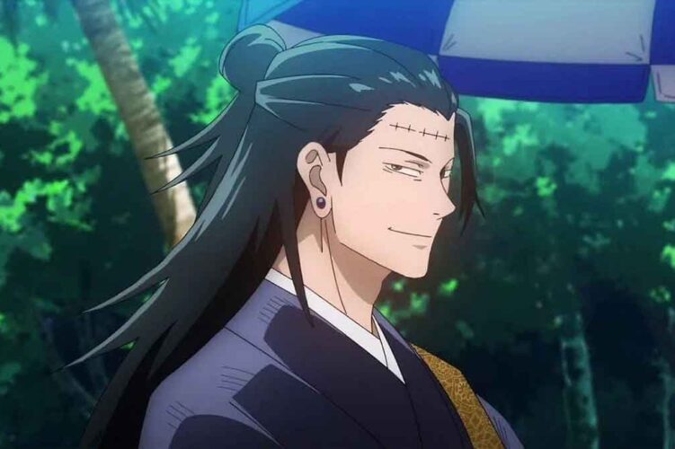 gambar kenjaku di tubuh suguru geto