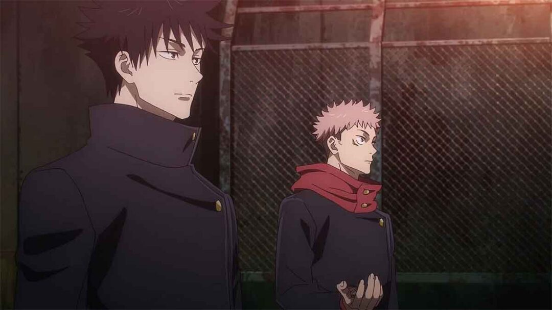 megumi fushiguro dan yuji itadori dari jujutsu kaisen