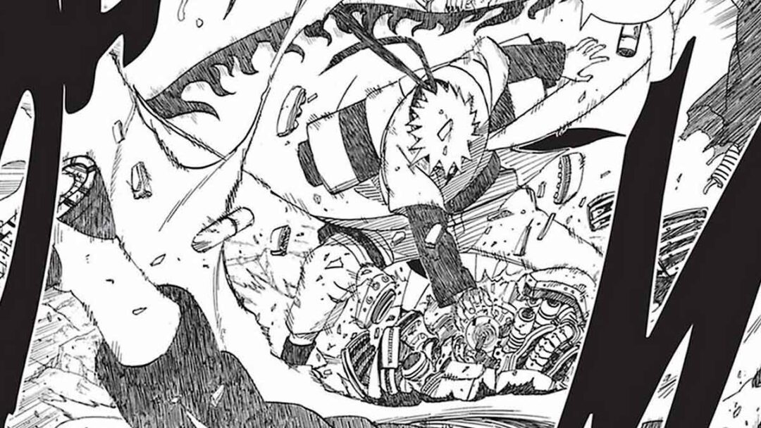 naruto vs pain di komik jepang