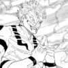 gambar karakter sukuna dari seri jujutsu kaisen