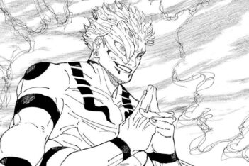 gambar karakter sukuna dari seri jujutsu kaisen