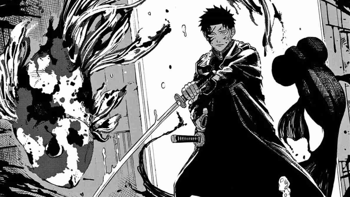 gambar karakter rokuhira chihiro di kagurabachi, salah satu manga terbaru 2023