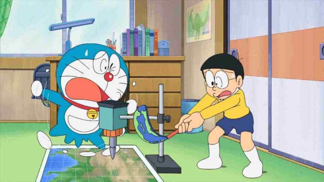 karakter anime doraemon dan nobita