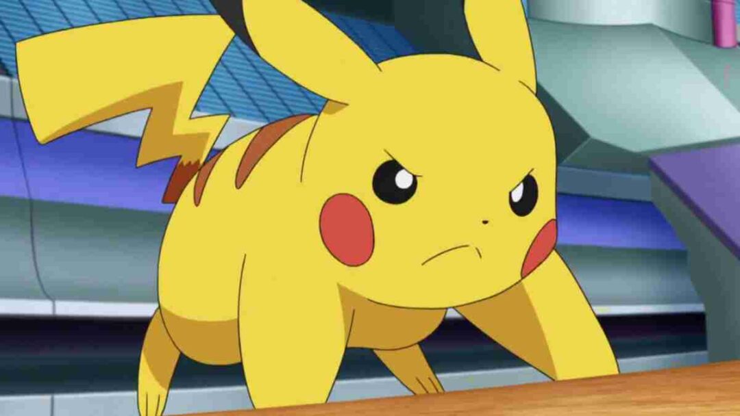 karakter kartun pikachu