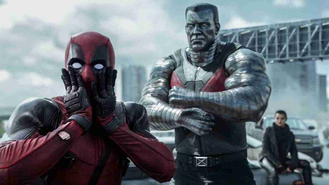 gambar adegan film superhero komedi deadpool dari tahun 2016
