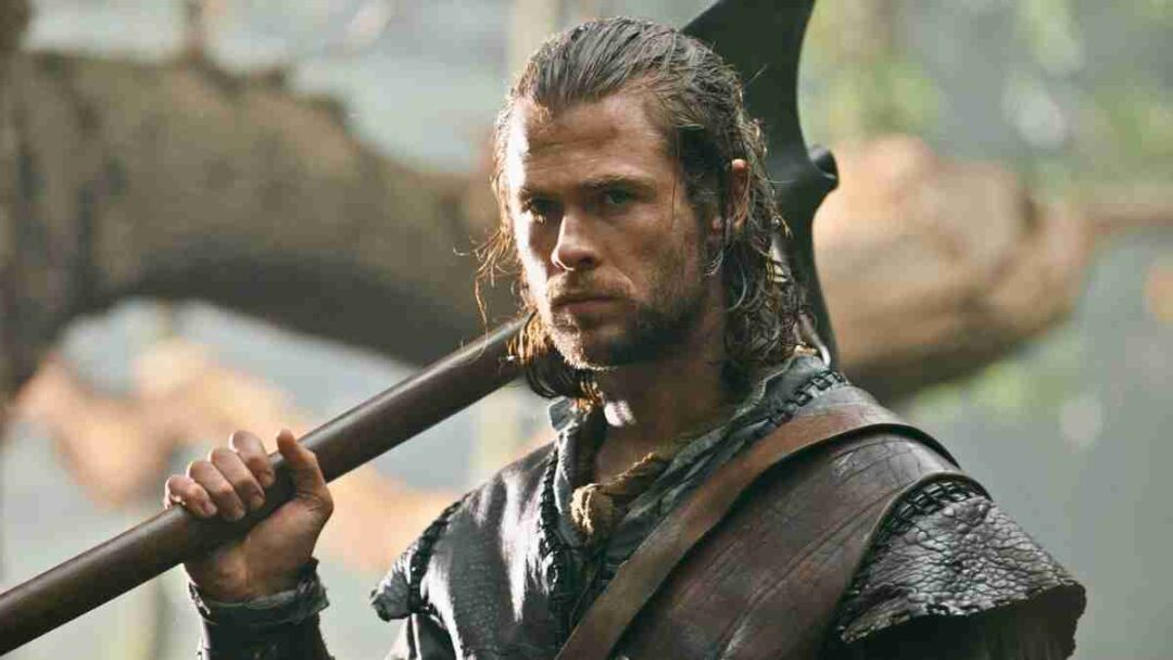 chris hemsworth di fil Snow White and the Huntsman