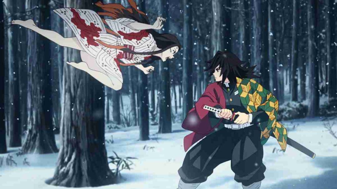 nezuko kamado vs giyu tomioka