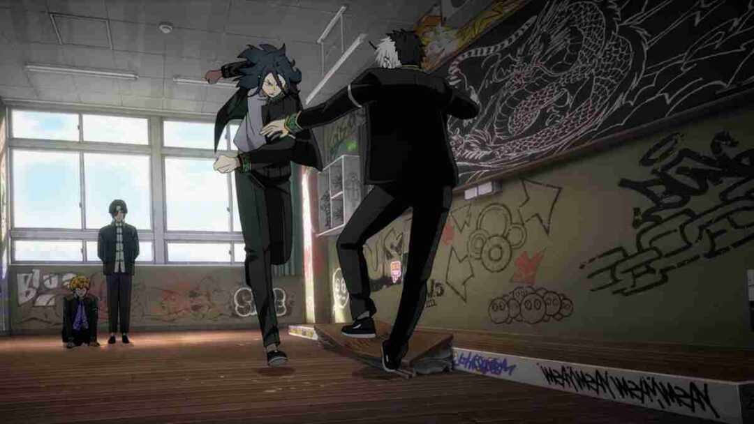 kyotaro vs haruka di anime wind breaker